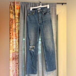 Re/done size 27 straight leg jeans